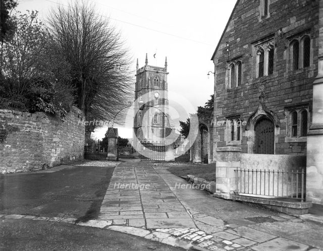 Church, Chew Magna, Somerset, c1955. Creator: Arthur Charles Kirby Ware.