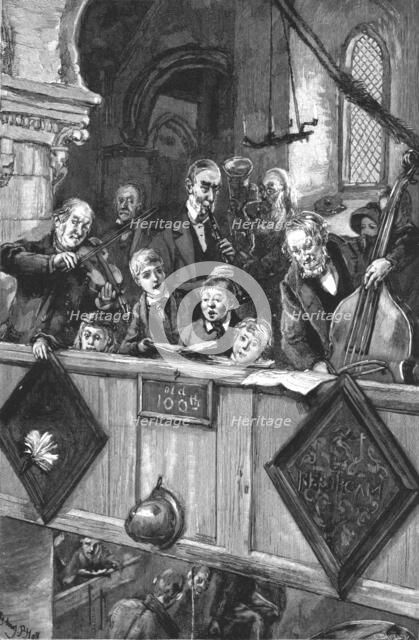 ''Church Choirs - The Old Style', 1891. Creator: Sydney Prior Hall.
