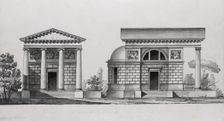 Church Design for the Tutomlin Family . Artist: Quarenghi, Giacomo Antonio Domenico (1744-1817)