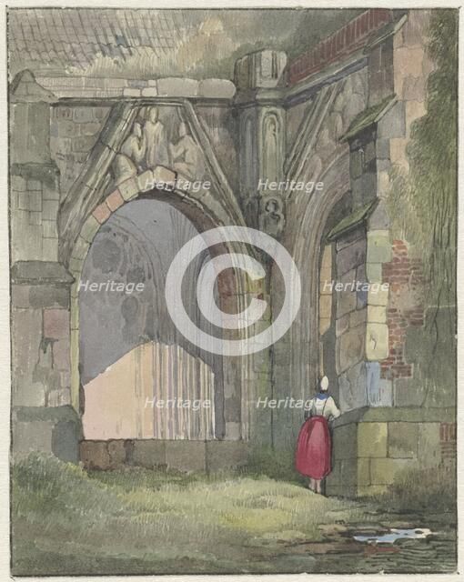 Church door, 1822-1880. Creator: Reinier Craeyvanger.