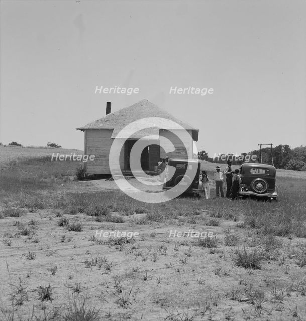 Church for Negroes, Ellis County, Texas, 1937. Creator: Dorothea Lange.
