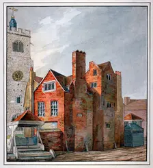 Church House, Hackney, London, c1798. Artist: Anon