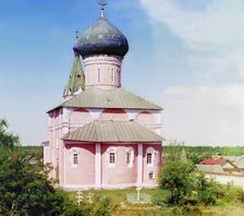 Church in Orsha Monastery - Orsha Ascension Monastery, twenty-two versts from Tver, 1910. Creator: Sergey Mikhaylovich Prokudin-Gorsky