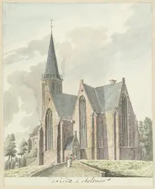 Church in Aalsmeer, 1776. Creator: Hendrik Tavenier