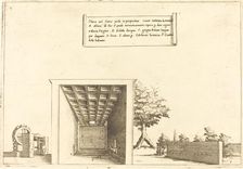 Church in Cairo, 1619. Creator: Jacques Callot