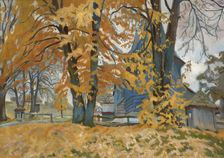 Church in Libusza, between 1920-1924. Creator: Stanislaus Kamocki