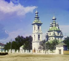 Church in Petrozavodsk, 1915. Creator: Sergey Mikhaylovich Prokudin-Gorsky