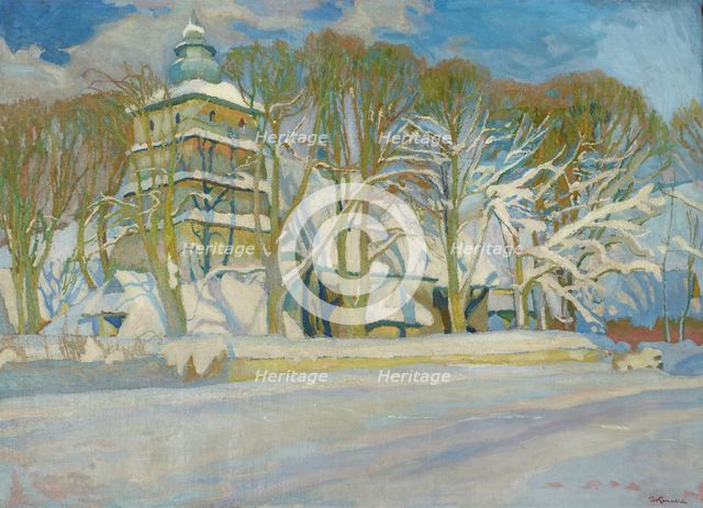 Church in Poronin, between 1906-1910. Creator: Stanislaus Kamocki.