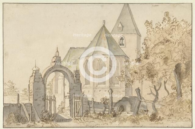 Church in Soest, 1640-1677. Creator: Anthonie van Borssom.