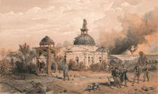 Church in the Rear of the Redan, Looking North - Showing the Effects of Shot and Shell 1856. Artist: W Trask