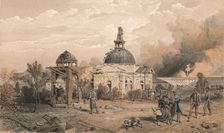 Church in the Rear of the Redan, Looking North - Showing the Effects of Shot and Shell 1856. Artist: W Trask