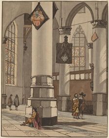 Church Interior, 1774. Creator: Bernhard Schreuder