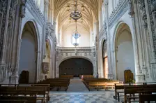 Church interior, Monastery of St John of the Kings (San Juan de los Reyes), Toledo, Spain, 2007. Creator: Samuel Magal