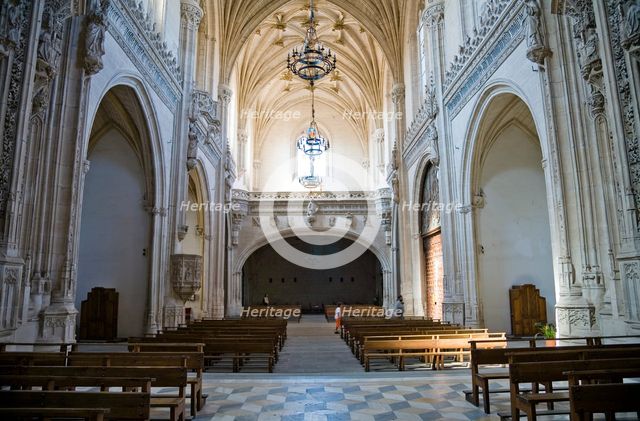 Church interior, Monastery of St John of the Kings (San Juan de los Reyes), Toledo, Spain, 2007. Artist: Samuel Magal