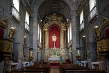 Church interior, Braga, Portugal, 2009. Creator: Samuel Magal