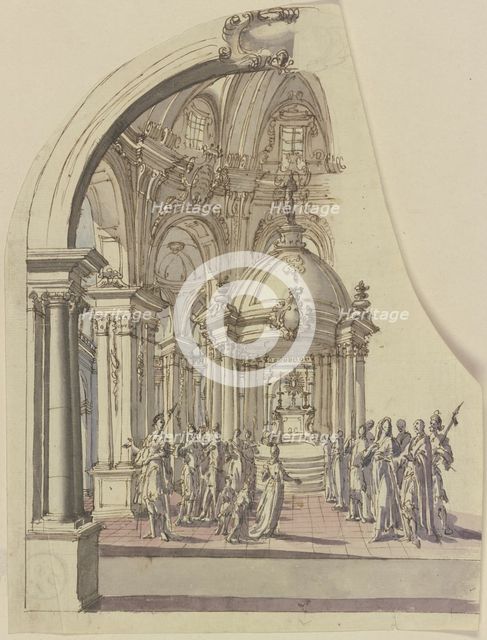 Church interior. Creator: Andreas Altomonte.