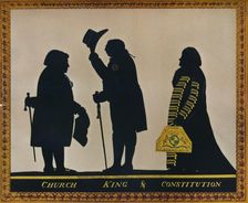 Church, King & Constitution c1800. Artist: Charles Rosenberg