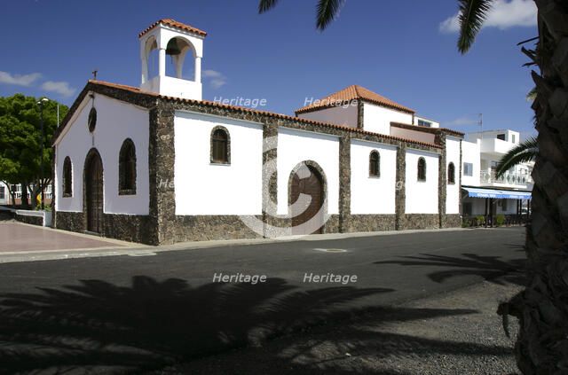 Church, La Lajita, Fuerteventura, Canary Islands.