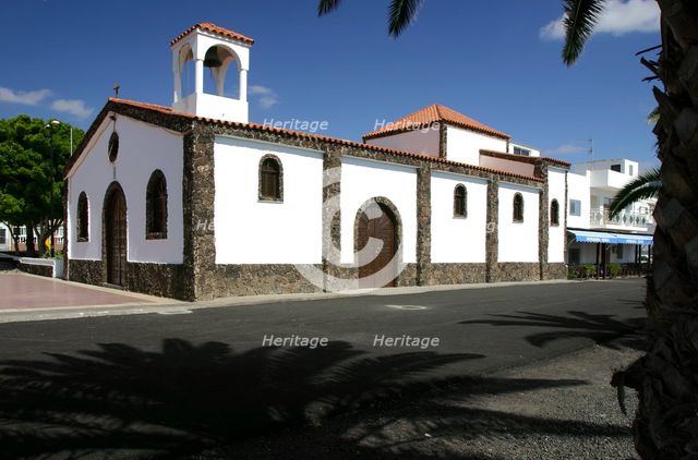 Church, La Lajita, Fuerteventura, Canary Islands. Creator: Peter Thompson.