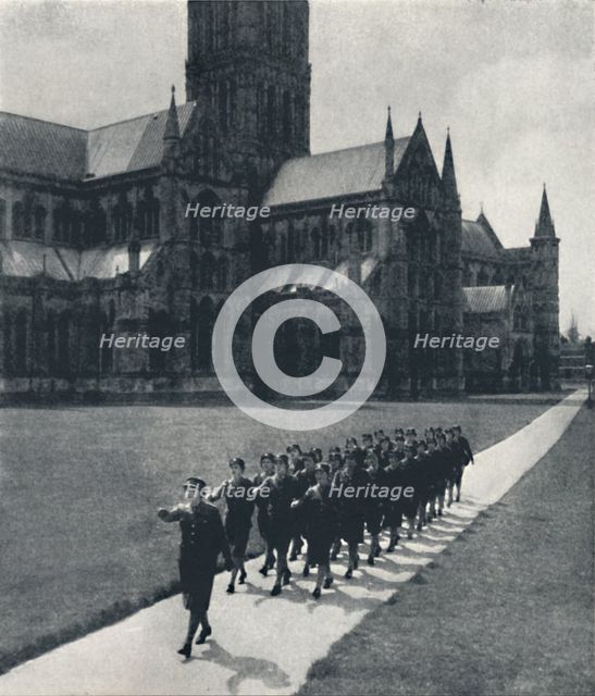 'Church parade', 1941. Artist: Cecil Beaton.