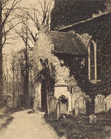 Church Porch, Earlham, near Norwich, 1857. Creator: William Harcourt Ranking
