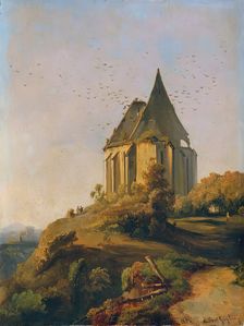 Church ruins, 1854. Creator: Carl Geyling