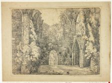 Church Ruins, n.d. Creator: John Cart Burgess