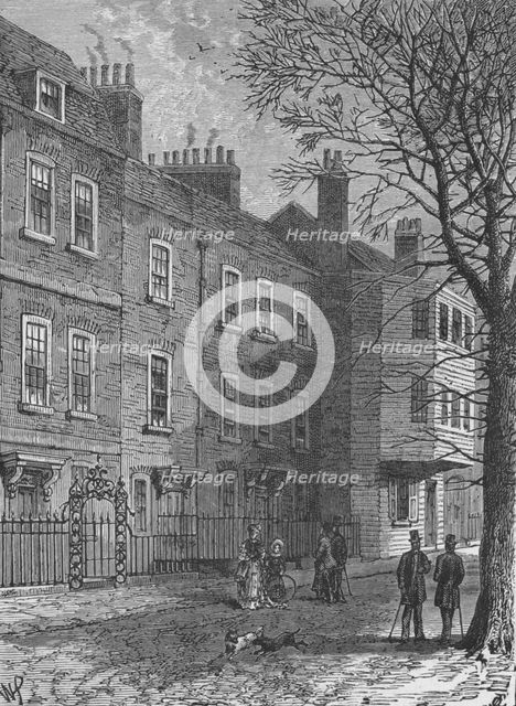 'Church Row, Hampstead', 1890. Artist: Unknown.