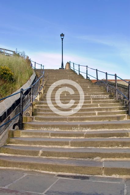 Church Stairs, Whitby Abbey, North Yorkshire, 2007. Artist: Historic England commissioned photographer.