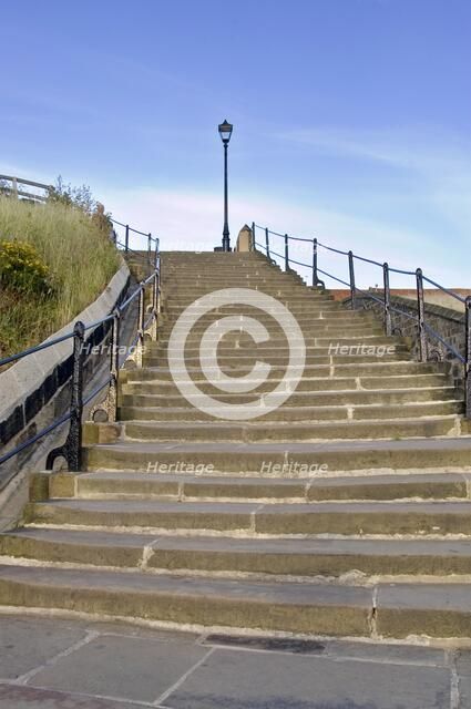 Church Stairs, Whitby Abbey, North Yorkshire, 2007. Artist: Historic England commissioned photographer.