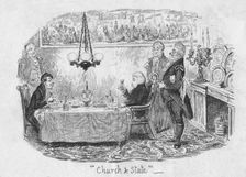 Church & State 1829. Artist: George Cruikshank