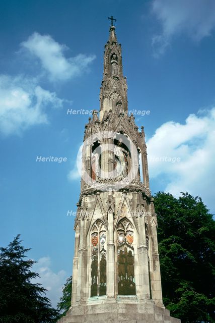 Church Steeple in Sledmere, 12th century. Artist: Unknown