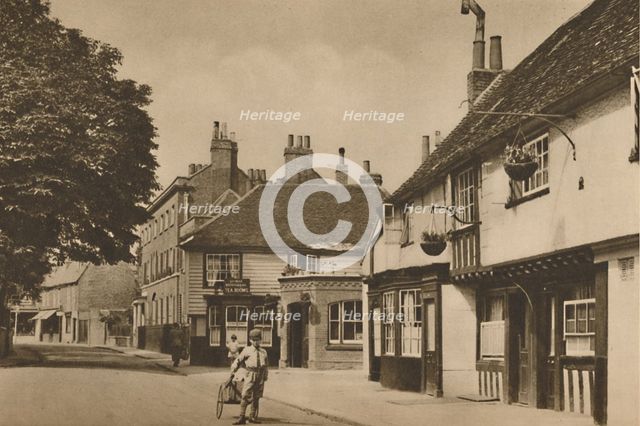 'Church Street, Chiswick, With What Used To Be The Burlington Arms', c1935. Creator: Donald McLeish.