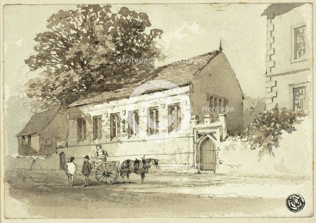 Church Street, Grantham, c. 1860. Creator: Alfred Rimmer.
