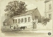 Church Street, Grantham, c. 1860. Creator: Alfred Rimmer