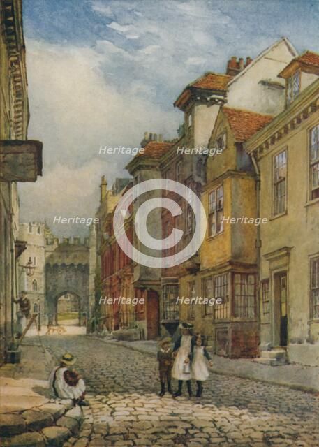 'Church Street, Looking North', c1900. Artist: William Biscombe Gardner.