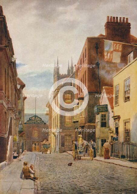 'Church Street, Looking South', c1900. Artist: William Biscombe Gardner.