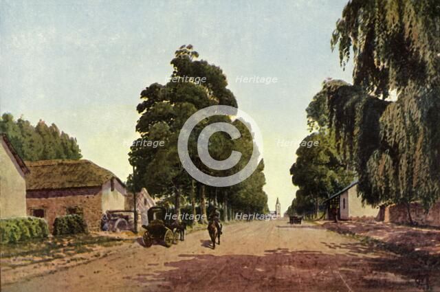 'Church Street, Pretoria - The Approach to the Town', 1901. Creator: Donald E M'Cracken.
