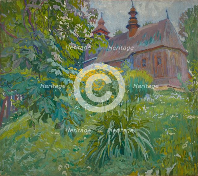 Church Silence, between 1906-1910. Creator: Stanislaus Kamocki.