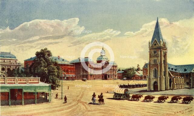'Church Square, Pretoria', 1902. Creator: Donald McCracken.