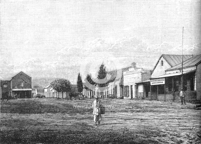 'Church Square, Pretoria', c1880s. Artist: Unknown.