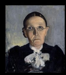 Churchgoer; Old Woman, 1898. Creator: Hugo Simberg