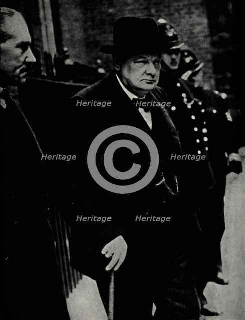 'Churchill as Prime Minister', c1940, (1945). Creator: Unknown.