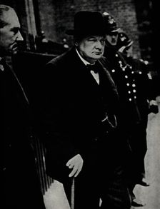 Churchill as Prime Minister c1940, (1945). Creator: Unknown