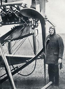 Churchill became interested in airplanes and foresaw the greatest possibilities 1914, (1945)
