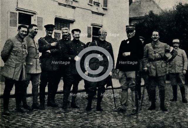 'Churchill Visits The Somme Battlefield', 1915, (1945).  Creator: Unknown.