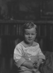 Churchill, Winston, Mrs., baby of, portrait photograph, 1916 Apr. 14. Creator: Arnold Genthe