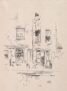 Churchyard, 1887. Creator: James McNeill Whistler (American, 1834-1903)