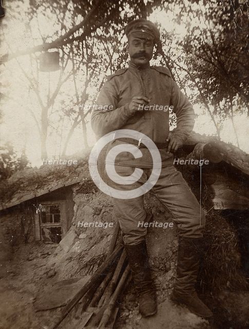 Churinov Georgy - Krasnoyarsk resident, participant in the First World War, 1916. Creator: Unknown.