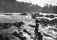 'Chute de la Riviere Bia; L'Ouest Africain 1914. Creator: Unknown